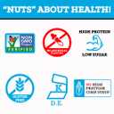 BobbySue's Nuts Original Style, All Natural, Healthy Snack, Gluten Free, Low Sugar, and High Protein Nuts Mix of Almonds, Cashews, Pecans, 3.5 Oz, 1 Pack