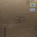 Solid Wood Dining Chair with Walnut Finish Mid Century Modern Upholstered PU Leather Dining Chairs with Curved Backrest for Dining Room, Kitchen, Study Room, Walnut Color (1-Pack)