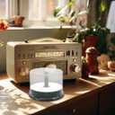 Angoily Cd Storage Bucket Set of 2 Portable Dvd Holder Organizer Clear Plastic Container for Media Protection Compact 5.47X5.47X3.14In Storage Case for Home Car (Assorted Color)