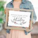Simply Said, INC Inspirational Floating Frame Decor, Difficult Roads, 14 x 11 inch Wall Art, Made in USA FAR1078