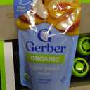 Gerber Stage 2 Baby Food, Organic Apple Peach Puree Pouch, 2 Servings of Fruit, No Added Sweetener, No Artificial Colors or Flavors, 12-Pack By 31 MAR 2026