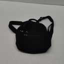 Mini Nylon Women Backpacks,11L Small Ladies backpacks Casual Lightweight Women Shopping Travel Daypack (Black)