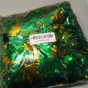 OCTERIC 66FT St Patrick's Day Tinsel Garlands Green Gold Shamrock Hat Tinsel Garland Twist Hanging Garland for Outdoor Indoor Home Holiday Party Irish St Patrick's Day Decorations