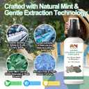 Cat Calming Spray with Natural Mint 150ml Pet Relaxant for Cats and Kittens Helps Reduce Stress, Anxiety & Unwanted Behavior Plant-Based Soothing Spray for Travel, Vets & Home Use