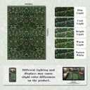 57 Dark Green Washable Floral Area Rug,Vintage Boho Soft Low-Pile Living Room Rugs, Stain Resistant Botanical Non-Slip Carpet for Bedroom,Dining Room, Kids Nursery,Home Decor