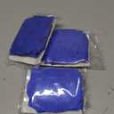 Colarr 216 Pcs Glitter Bulletin Board Letters for Classroom Number Alphabet Punctuation Symbol Cutout 4'' Die-Cut Poster Letter with Adhesive Dot School Party Holiday Decor Display(Blue)