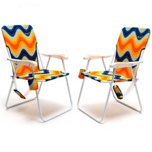 SUNNYFEEL Tall Folding Lawn Beach Chair Lightweight, Portable Sand Chair for Adults Heavy Duty 300 LBS with Cup Holders, Foldable Camping Lawn Chairs for Camp/Outdoor/Travel/Picnic/Concert/Sports