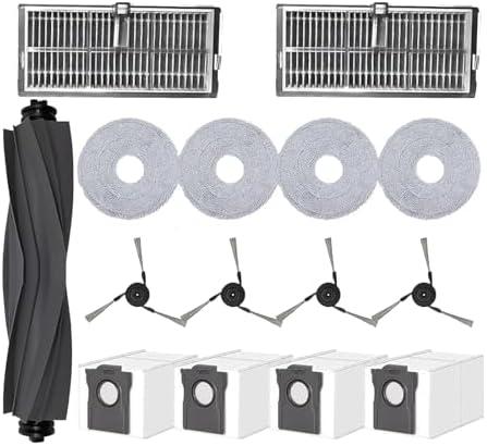Accessories Kit for Dreame X40 Ultra: Replacement Parts Compatible with Dreame X40 Pro S30 Pro Ultra Robot Vacuum Cleaner, Main Brush Side Brushes Hepa Filters Mop Pads Dust Bags Spare Parts MISSING PIECES