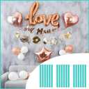 4 x JULBEAR 288Pcs Sticky Tack Putty Removable Adhesive Poster Putty, Mounting Putty Reusable Wall Safe Tack Putty, Mounting Tacky Putty for Hanging Pictures Poster and Museum Art Photography (Blue)