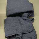 WDCOZY Dark Grey King Size Quilt Bedding Sets with Pillow Shams, Lightweight Soft Bedspread Coverlet, Quilted Blanket Thin Comforter Bed Cover, All Season Summer Spring, 3 Pieces, 104x90 inches