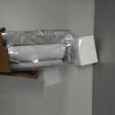 Joydeco No Drill Blackout Shades, Free-Stop Cordless Roller Shades, UV Protection, Thermal Insulated Blinds for Indoor Windows, Easy Install Window Blinds for Home and Office (White, 35" W X 75" H)