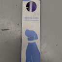 Flashseen LED Dog Collar, USB Rechargeable Light Up Dog Collar Lights, Adjustable Comfortable Soft Mesh Safety Pet Collar for Small, Medium, Large Dogs (Purple, Small)