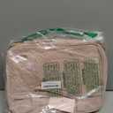 NISHEL Travel Toiletry Bag for women, Portable Hanging Organizer for Full-Sized Shampoo, Conditioner, Brushes Set, Makeup Accessories, Large Size, Pink