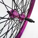20"/26" x 1.85" Heavy Duty Bike Rim Wheel Set, 12 Gauge 48 Spokes Wheelset, Double Wall Aluminum Alloy Bicycle Wheels Rims (Front & Rear) Disc Brake