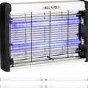 1PC Electric Bug Zapper Indoor Insect Killer with Replacements Bulbs 20W Blue Light Powerful 2800V Attract Fly and Mosquito Traps with Circuit No Load Protection Outdoor Plug in Pest Control