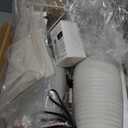 24.3" Farmhouse Jar Table Lamps Set of 2, 3 Way Touch Control Rustic Bedside Lamps with USB A+C Ports & AC Outlet, Pot Nightstand Lamps for Bedroom Living Room (LED Bulbs Included), Cream