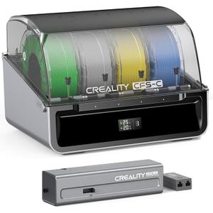 Official Creality CFS-C, Multicolor Printing Upgraded Filament System Easy Installation External Cutter and Buffer One-Stop Retrofit for K1 SE, K1, K1C, K1 Max 3D Printers