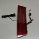 Rear 3rd Brake Lights Pilot Light Compatible with 2021 2022 2023 Tesla Model Y, [Start-up Animation] [2 in 1 Design] With Brake Light (after falsh) & Taillight Lamp, Rear Bumper Light, 1 PC