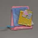 LUSTERMOON 3 Pcs Multi - Size Magnetic Drawing Board with Magnet Stylus Pen and Beads, Toddler Doodle & Sketch Toys for Girls & Boys, Travel & Car Ride Activities (Coloured A)