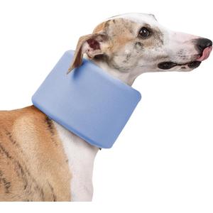 Dog Neck Brace for Pet After Surgery Recovery Adjustable Breathable Neck Cervical ConeDog Cone Collar Recovery Head Cone for Small Medium Dogs Puppies Kittens with Spinal IVDD Lssues (XL, Blue)