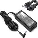 65W AC Adapter Laptop Charger Compatible with HP Envy 13 15 17 15t 15m 17m X360 15-1039wm 15-1033wm 15-1010dx 15-w237cl 15-w110nr 15-ee1093cl 15m-eu0033dx 17m-ch0013dx Power Supply Cord