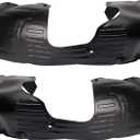 TRQ Front Inner Fender Liner Set Compatible with 2015-2017 Hyundai Sonata HY1248154 HY1249154