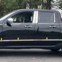 8pc Luxury FX Polished Body Molding Insert Trim Kit for Ford Maverick 2022-2025 Super Crew
