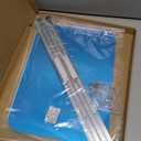 2 Pack Private Property No Trespassing Signs with 36" Metal Stakes, 10x14 Inches, Reflective Aluminum, No Hunting No Fishing Signs