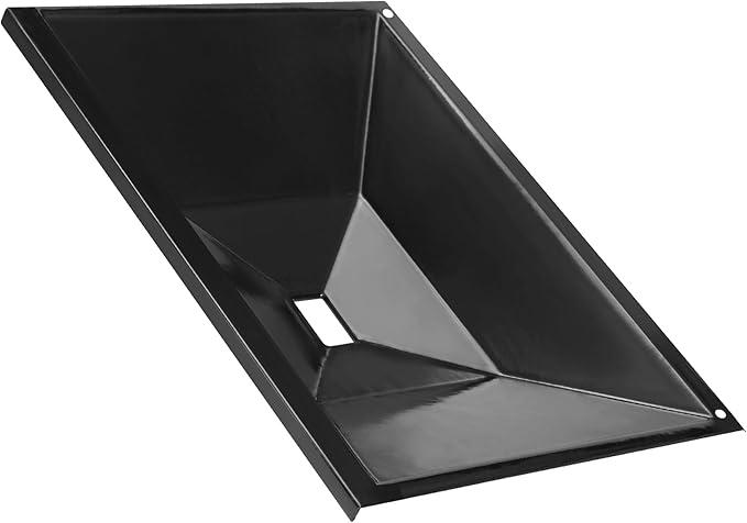 GARNETIN Grill Catch Pan and Drip Tray Set for Q Series - Compatible with Weber Q100, Q1000, Q120, Q140, and Q1200 Gas Grills. Includes 10-Pack of Aluminum Liner Replacements (25x13) Inch