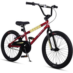 vollsch BMX Style 12 14 16 Inch Kids Bike Training Wheels 20'' Bicycle with Kickstand for 2-14 Years Old Toddlers Boys Girls Coaster Brake Multiple Colors