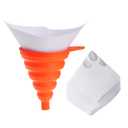 200 Pack Paint Filter with 100 Micron Filter Tips Cone Paint Strainers with 1 Pcs Silicone Funnel Paper Paint Funnel Suitable for Car Paint, Furniture, Wood, Mechanical Paint (200, 100 Micron)