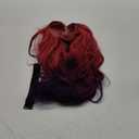 Daiaces Colorful Wigs for Women Long Purple Wavy Wigs Rainbow Wigs Middle Part Wig for Halloween Costume