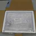 KYODOLED Clear Donation Box for Fundraising with Lock & Sign Holder, Valentines Day, Multi-Use Voting and Raffle Box, Tip Jar, Secure Storage, Durable Plastic, 6.2'' x 4.6'' x 4.0'' (Clear-PS-1P)