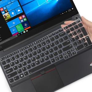 Keyboard Cover for 15.6" Lenovo ThinkPad E15 Gen 4/3/2, ThinkPad L15 Gen 2/1, ThinkPad T15 T15p T15g P15 P15s P15v Gen 3/2/1, ThinkPad E580 E590 E595 L580 L590 P52 P53 P72 P73 T570 T575 T580 T590 -BK (Black)
