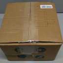 Ceramic Cat Water Fountain - 2.1L/71oz - All-Ceramic Body & Pure Copper Water Spout - Non-Toxic - Automatic Pet Drinking Fountain Indoor with Ultra-Quiet Pump, and 3Pcs Filter & Sponge (Black)