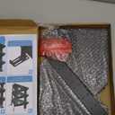 3 Tier Large Cubicle Corner Shelf, Office Cubicle Storage Organizer Accessories, Adjustable Corner Shelf with Hooks