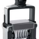 Trodat 5558 Professional Manual Numberer Stamp  8 Digits, Self-Inking, 3/16" (5 mm) Characters, Black Ink