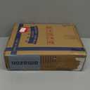 Stadium Seat for Bleachers with Back Support and Wide Padded Cushion Stadium Chair - Includes Shoulder Strap and Cup Holder (Blue)