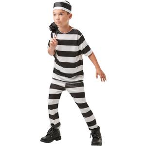 Rubies Prisoner Boy Costume for Kids, Boy's Medium