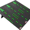 RC Car Jump Ramp Takeoff Board RC Ramp for Jumping Stunt Playset for 1/12 1/14 1/16 1/18 1/24 Remote Control Car (Black)