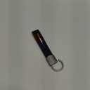 KeeForthewin American flag 3-Color Flag Stripe Embroidery Leather gun-black Keychain Ring for All CAR (American flag 3-Color)