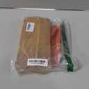 Shozafia 4 Pack Finger Pulls for Cabinets Finger Handles Drawer Edge Tab Pull, Modern Dresser Long Concealed Handles Kitchen Cabinet Hardware (7.87"(200mm),Red)