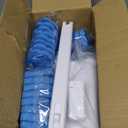 Disposable Toilet Brush Toilet Bowl Cleaner, Toilet Cleaning Supplies, Toilet Bowl Brush, Toilet Cleaner Brush, Toilet Brush with Holder,48 Refills for Cleaning and Hygienic (White)