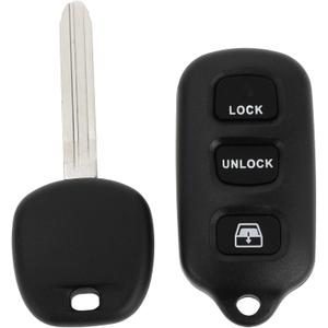 X AUTOHAUX 315MHz HYQ12BAN Keyless Entry Remote Ignition Transponder Key Fob for Toyota RAV4 20012005 for Toyota 4Runner 20032009 67 Chip 4 Buttons