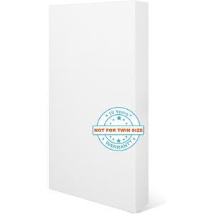 5" Hx52 Lx27.5 W Breathable Mattress
Waterproof and Removable Machine Washable Outer Cover, CertiPUR-US Certified Medium Firm Foam