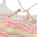 Hurley Girls' 1-piece Cut Out Swim Suit (Pink Flamingo)