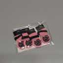 DOK TigerToes Premium Non-Slip Dog Socks for Hardwood Floors - Extra-Thick Grip That Works Even When Twisted - Prevents Licking, Slipping, and Great for Dog Paw Protection (XXS, Sassy Pink)