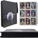 Baseball Trading Gifts Card-Binder,9 Pocket Sleeves, Double Sided Pocket Album, Sport Card Folder Organizer, Card Collectible 900 Cards-, Card Collection-Albun/Folder, Sport Cards,