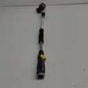 Melnor 65145AMZ RelaxGrip 8-Pattern Pivoting-Head QuickConnects Extension Wand, Black/Yellow