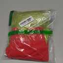 Toddler Baby Boys Girls Christmas Cosplay Monster Costume Outfits Green Furry Santa Long Sleeve Tops and Pants Set (4-5T)